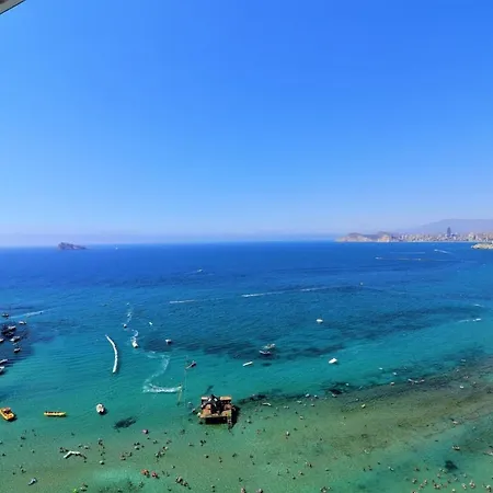 Apartment Luxurious 2-bedroom With Stunning Views, 1st Line On Levante Beach, Benidorm