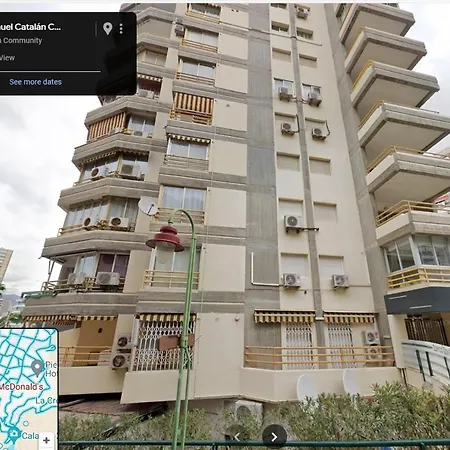 Luxurious 2-bedroom With Stunning Views, 1st Line On Levante Beach, Apartment Benidorm