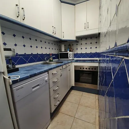 Los Fernandos, 1st Line Beachfront Poniente, 2 Bedroom Ocean Terrace דירה