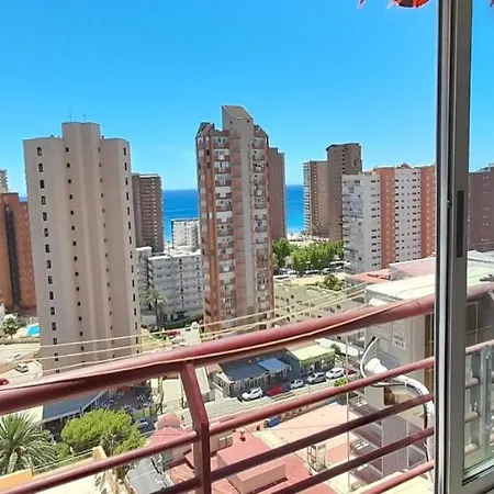 Apartment Sea View In Rincon De Loix- Free Parking, Pool, Wi-fi, New Air Conditioning