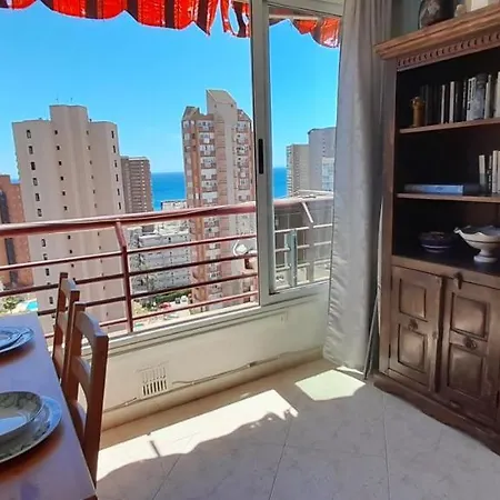 Sea View In Rincon De Loix- Free Parking, Pool, Wi-fi, New Air Conditioning Apartment Benidorm