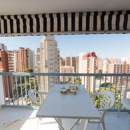 Moonkey - Apto Paris Con Piscina Y Parking Benidorm
