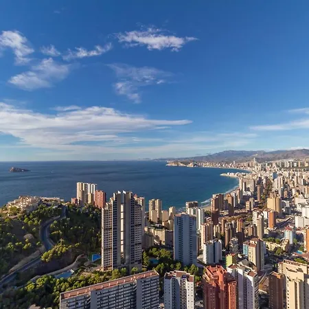Apartment Sunny Penthouse On The 41st Floor In Torre Lugano, With Pool And Garage Benidorm