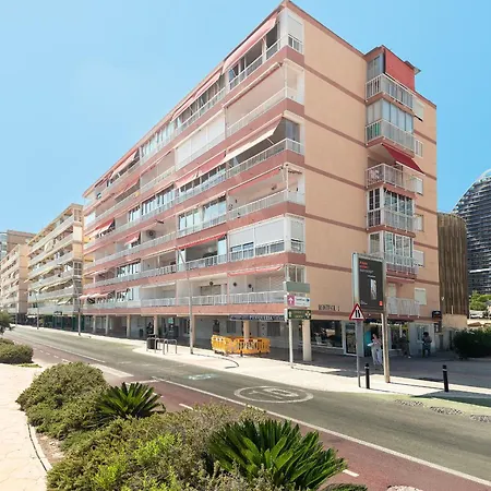 Apartment Luxury Primerisima Linea Playa Poniente Con 6,5 Mts De Vistas Frontales Al Mar