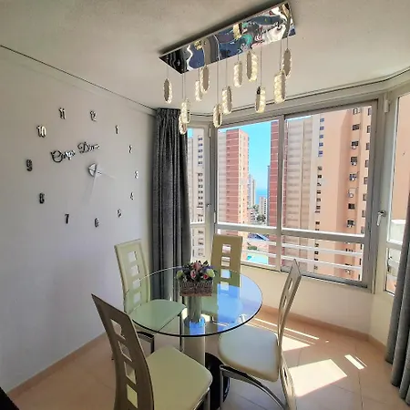 Alhambra Rincon De Loix Benidorm-sea View-free Parking, Wi-fi, Pool, New Air Conditioning Benidorm