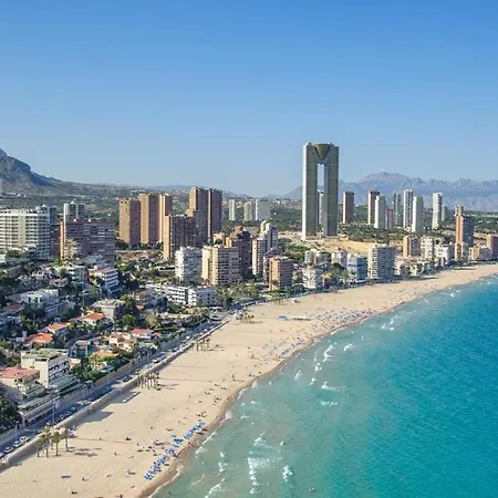 Tu Paraiso Costero En Playa De Poniente, Vistas Al Mar, Arena Dorada Y Un Entorno De Lujo Apartment