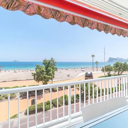 Apartment Luxury Primerisima Linea Playa Poniente Con 6,5 Mts De Vistas Frontales Al Mar