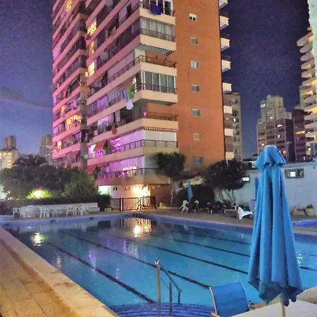 Sea View In Rincon De Loix- Free Parking, Pool, Wi-fi, New Air Conditioning Apartment Benidorm