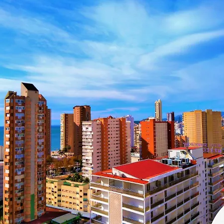 Sea View In Rincon De Loix- Free Parking, Pool, Wi-fi, New Air Conditioning Apartment Benidorm