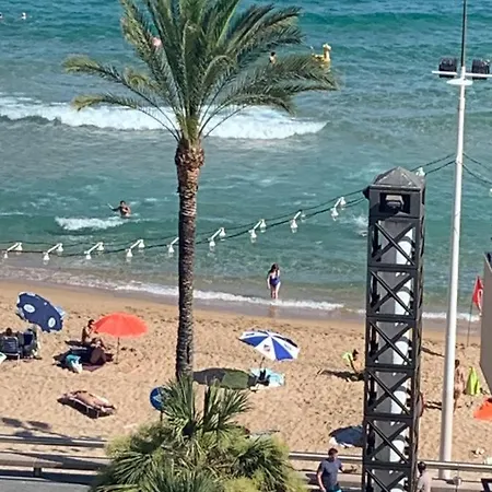 Apartamento Giner, Muy Centrico, Soleado, En Pleno Casco Historico, Frente La Playa De Levante, A Unos Pasos, Con Vistas Al Mar Apartment Benidorm