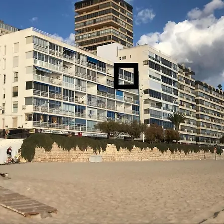 Apartment Los Fernandos, 1st Line Beachfront Poniente, 2 Bedroom Ocean Terrace Benidorm