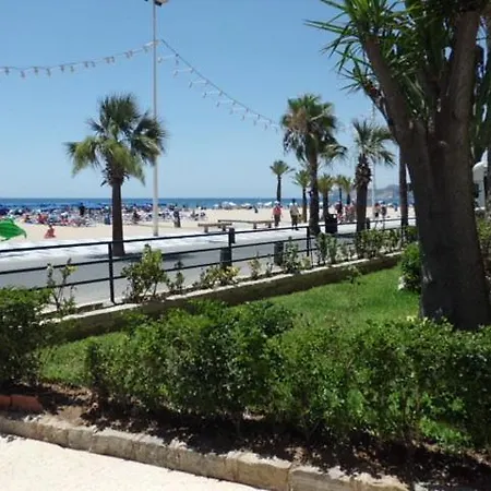 Apartamento ºººcon Aire Acond, Parking, Piscina Y Jardin Apts Alhambra En Playa Levante Benidorm