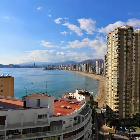 Apartment Halcon Levante Beach With Sea View Benidorm