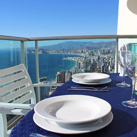High Rise On The 39th Floor With Private Terrace And Sea Views * Benidorm