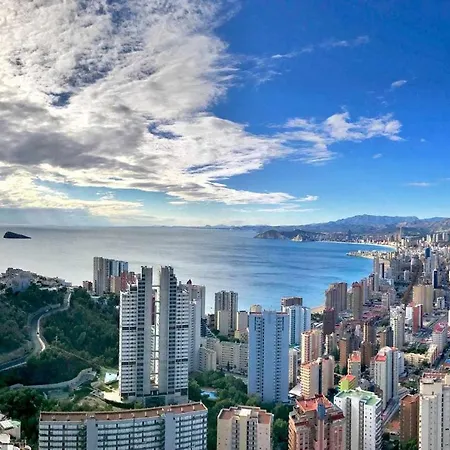 High Rise On The 39th Floor With Private Terrace And Sea Views * Benidorm