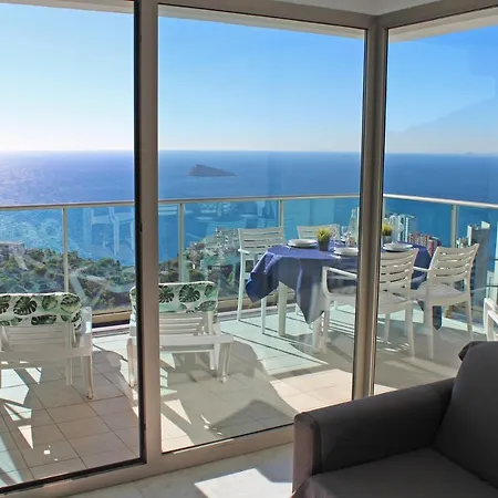 High Rise On The 39th Floor With Private Terrace And Sea Views * Benidorm
