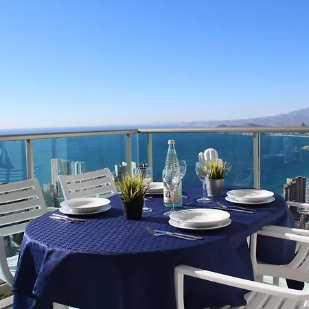 High Rise On The 39th Floor With Private Terrace And Sea Views * Benidorm