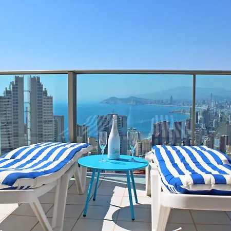 Apartment Skyline 20 De Lujo Con Terraza Privada Y Vistas Al Mar Benidorm