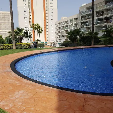 Ideal Familias En Urbanizacion De Lujo A 600m De La Playa Levante Con Wifi, Ac Y Parking * Benidorm