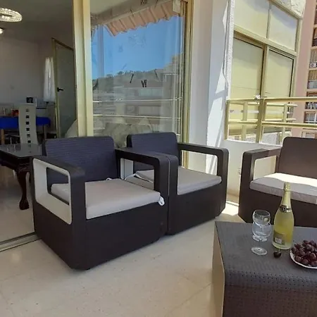 Agustina Seaview In Rincon De Loix -free Parking, Wi-fi, Pool, New Air Conditioning, Sea View Apartment