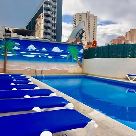 One Bedroom Appartement At Benidorm 350 M Away From The Beach With Sea View Shared Pool And Balcony * Benidorm