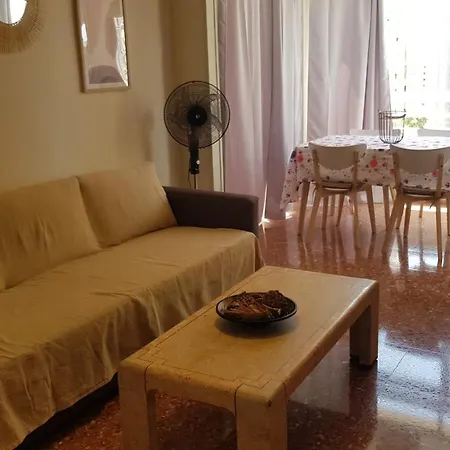 Apartamento ºººcon Aire Acond, Parking, Piscina Y Jardin Apts Alhambra En Playa Levante