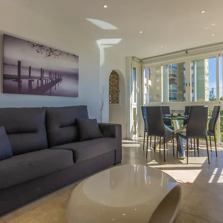 Apartment Amazing Views 2br Flat - Pool - Parking Benidorm