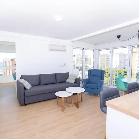 250m Playa/beach, Wifi, A/a, Smart Tv, Parking * Benidorm