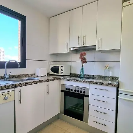 Apartment Moderno Y Acogedor- Torres D' Oboe Benidorm