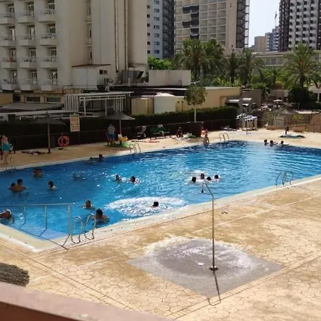 Precioso Apartamento Con Piscina Y Vistas Al Mar Mediterráneo. Appartamento Benidorm