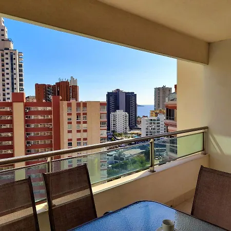 Apartment Luxury Boutique Torresol, Free Parking, Wi-fi, Pool, Benidorm