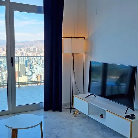 Skyline 20 De Lujo Con Terraza Privada Y Vistas Al Mar Apartment Benidorm