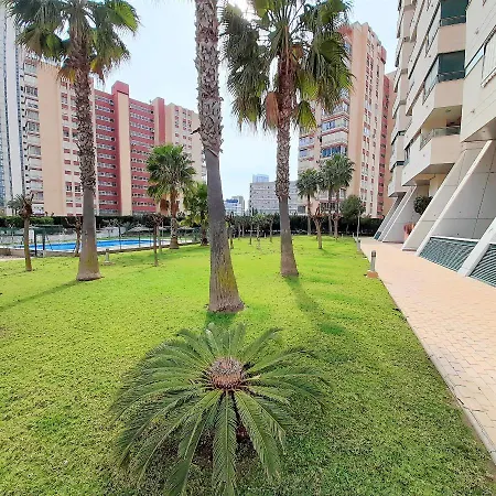 Luxury Boutique Torresol, Free Parking, Wi-fi, Pool, Apartment Benidorm
