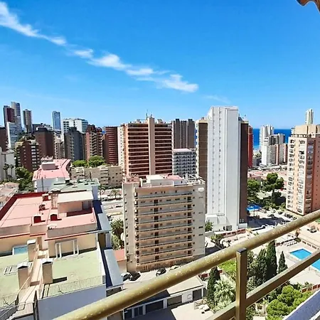 Agustina Seaview In Rincon De Loix -free Parking, Wi-fi, Pool, New Air Conditioning, Sea View Benidorm