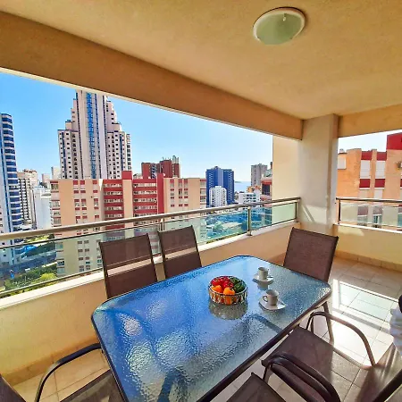 Parque Torre Sol Boutique 12 Floor , Free Parking, Wi-fi, Pool, * Benidorm