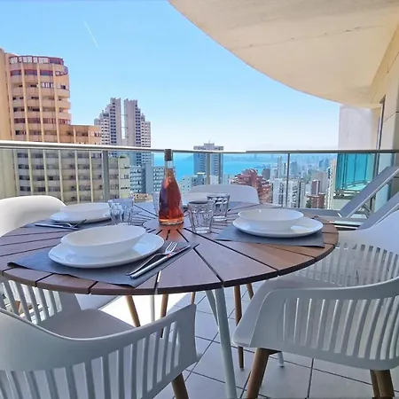 Skyline 9 De 2 Soleado Con Terraza Privada Apartment Benidorm