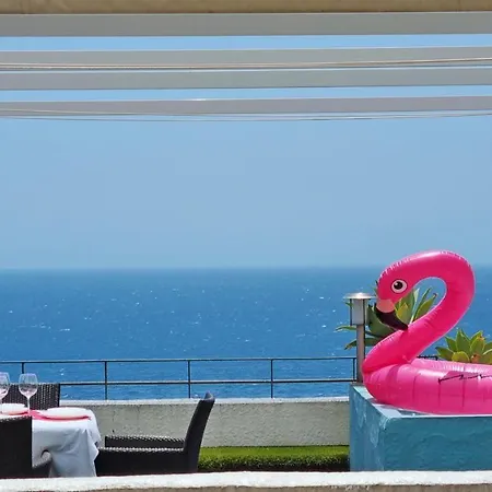Terraza Con Piscina Privada Y Vistas Al Mar * Benidorm