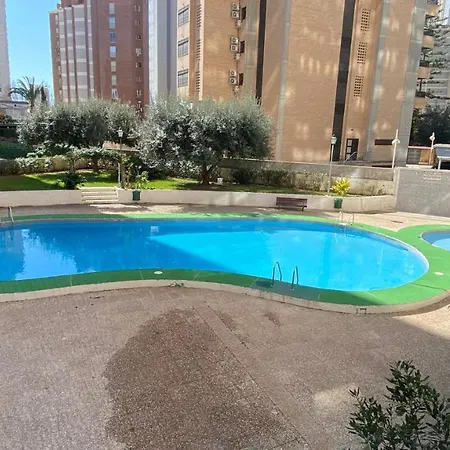 Apartment Solymar Levante Completo Con Piscina Y Parking Comunitario Benidorm