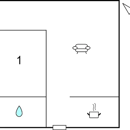 In With Kitchen Apartment