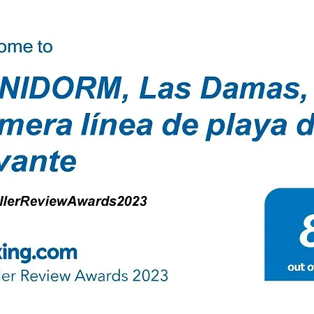 Benidorm, Damas, Primera Línea De Playa De Levante * Benidorm