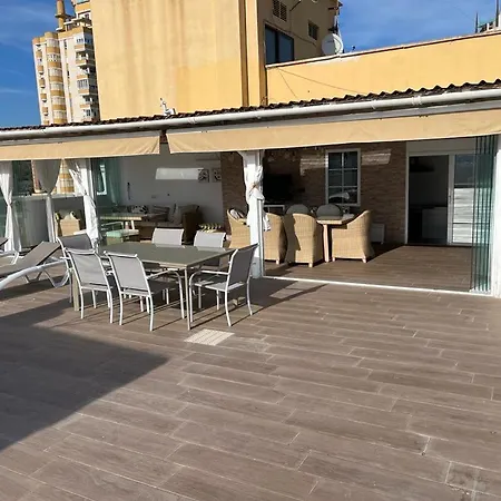 Atico Con Enorme Terraza Y Chill Out Particular Benidorm