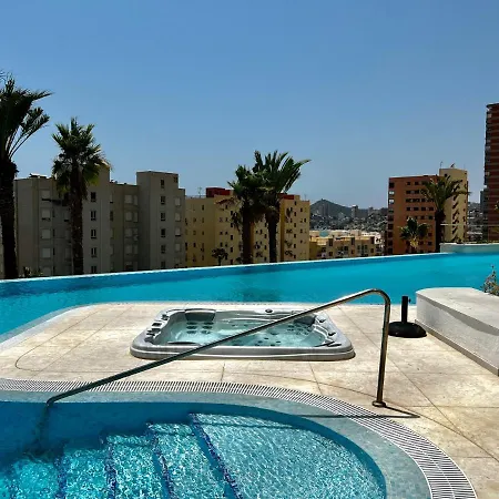Apartment Luxury With Stunning Sea Views In Sunset Cliff Benidorm