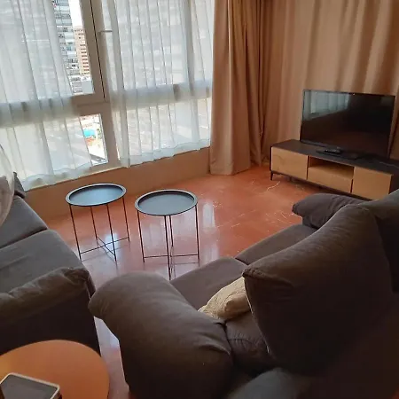 Alteanos, Centrico Y Confortable, Soleado, Con Piscina Y Jardines, Tenis, Parking Exterior Comunitario, Y La Playa Andando 10 Min Apartment Benidorm