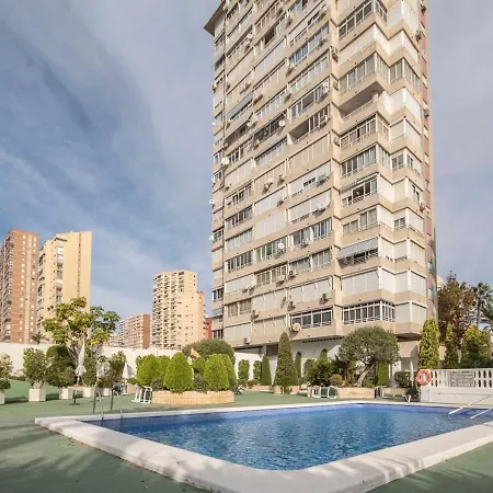 Piso Con Vista En Torre Domo 16 Playa Levante * Benidorm