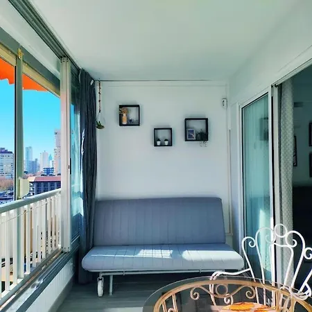 Karola Con Vistas, Piscina Y Parking En * Benidorm