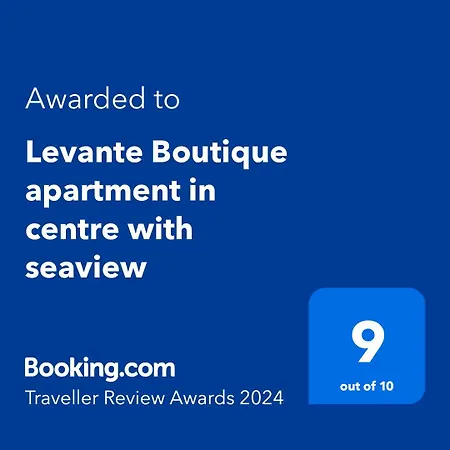 Apartment Levante Boutique In Centre With Seaview *