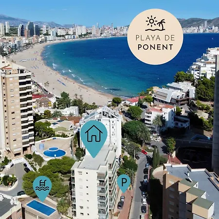 Con Piscina - 2 Playas Benidorm