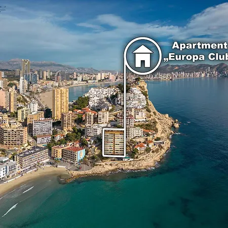 Europa Club Apartment, La Cala De Finestrat, Benidorm, Next To The Beach, Ground Floor, Air Cond * Benidorm