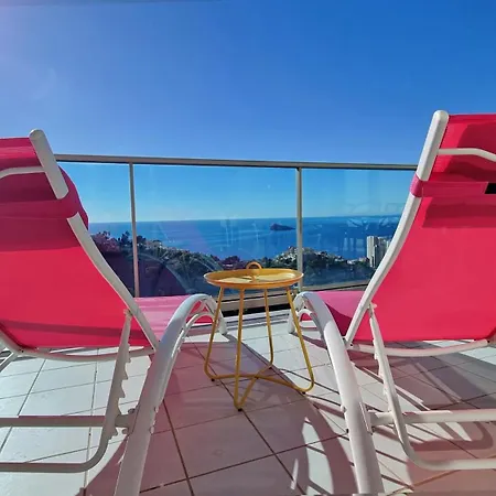 Gran Terraza Privada Con Vistas Al Mar - Planta 30 Benidorm