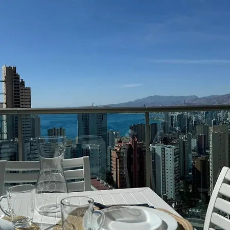 Apartment Skyline 13 Con Terraza Privada Y Vistas Benidorm